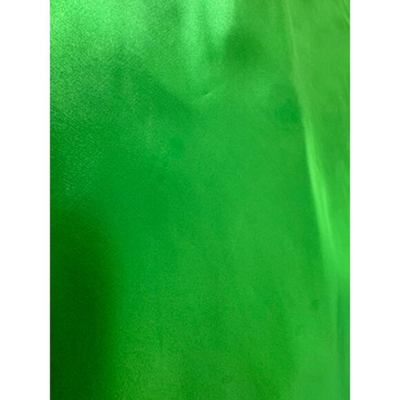 "MADELINE GARDNER" MORI LEE Prom Dress SZ 6 Kelly Green Bling Babydoll Y2K Long - Picture 8 of 16